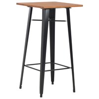 3-delige Barset staal zwart 2