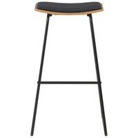 3-delige Barset staal zwart 9