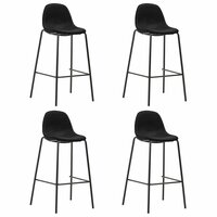 5-delige Barset stof zwart 7