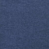 Voetenbank 45x29,5x35 cm stof en kunstleer blauw 5