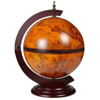 Globebar tafelmodel eucalyptushout  3