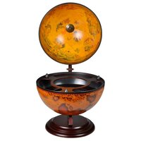 Globebar tafelmodel eucalyptushout  4