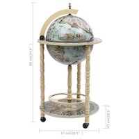 Globebar eucalyptushout blauw  8
