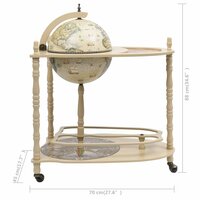 Globebar vrijstaand eucalyptushout groen 8
