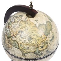 Globebar tafelmodel eucalyptushout groen 5
