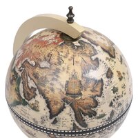 Globebar tafelmodel eucalyptushout wit 5