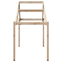 Kinderbedhuisje 213x85,5x144,5 cm massief grenenhout 5