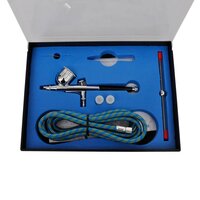 Airbrush Compressorset met 3 pistolen  4