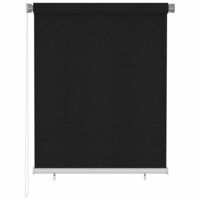 Rolgordijn voor buiten 125(B)x140(H) cm zwart 2