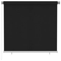 Rolgordijn voor buiten 165(B)x140(H) cm zwart 2