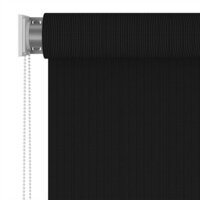 Rolgordijn voor buiten 185(B)x230(H) cm zwart 3