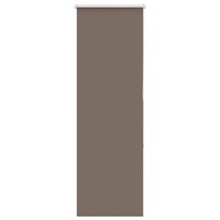 Rolgordijn verduisterend koffie 45x130 cm stofbreedte 40,7 cm 2