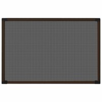 Raamhor uitschuifbaar (100-193)x75 cm bruin 4