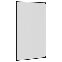 Insectenhor voor ramen magnetisch 80x140 cm antracietkleurig 2