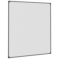 Insectenhor voor ramen magnetisch 120x140 cm antracietkleurig 2