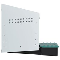 Kippennestkast 1 compartiment wandmontage gegalvaniseerd staal 6