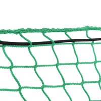 Aanhangwagennet elastisch touw 4x4 m polypropeen groen 5