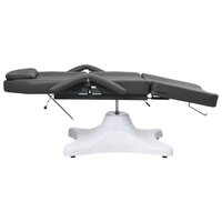 Massagetafel 180x62x(86,5-118) cm grijs 4