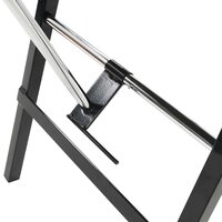 Behandelingsstoel voor gezicht 185x78x76 cm kunstleer zwart 6