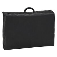 Behandelingsstoel voor gezicht 185x78x76 cm kunstleer zwart 8
