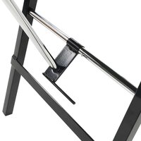 Gezichtsbehandelstoel draagbaar 185x78x76 cm kunstleer zwart 6