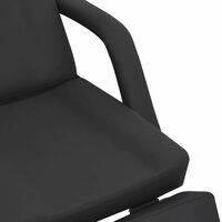 Behandelstoel 180x62x78 cm kunstleer zwart 7