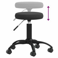 Massagekruk fluweel zwart 4