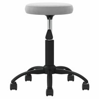 Massagekruk fluweel lichtgrijs 3