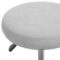 Massagekruk fluweel lichtgrijs 5