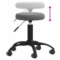 Massagekruk fluweel donkergrijs 4