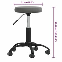 Massagekruk fluweel donkergrijs 6
