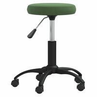 Massagekruk fluweel donkergroen 2