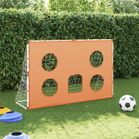 Kindervoetbaldoel met doelmat en bal 182x62x118 cm 3