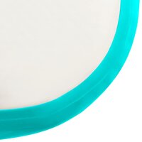 Gymnastiekmat met pomp opblaasbaar 700x100x15 cm PVC groen 9