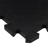 Rubbertegels 16 st 16 mm 30x30 cm zwart 6