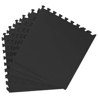 Vloermatten 50 pcs Zwart 18 m&amp;sup2; EVA Schuim 3