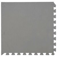 Vloermatten 50 pcs Grijs 18 m&amp;sup2; EVA Schuim 5