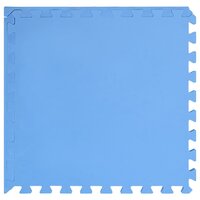 Vloermatten 40 pcs Blauw 14,4 m&amp;sup2; EVA Schuim 5
