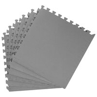 Vloermatten 6 pcs Grijs 2,16 m&amp;sup2; EVA Schuim 3