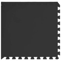 54x Vloermatten 4,86 ㎡ EVA-schuim zwart 5