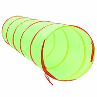 Kinderspeeltunnel met 250 ballen 175 cm polyester groen 4