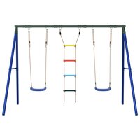 Schommelset met schommels en ladder 3