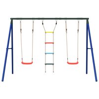 Schommelset met schommels en ladder 3