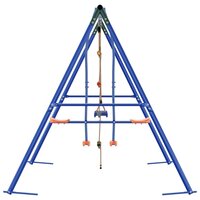 Buiten Schommelset Meerkleurig 263 x 185 x 185 cm Staal en PE 5