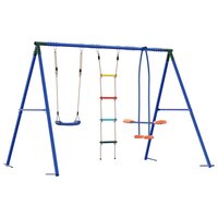 Buiten Schommelset Meerkleurig 263 x 185 x 185 cm Staal en PE 6