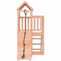 Speelhuis met klimwand massief douglashout 4