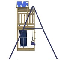 Speelhuis ge&amp;iuml;mpregneerd grenenhout 5