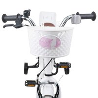 Kinderfiets 12 Inch voor 2-4 jaar oud Wit 5