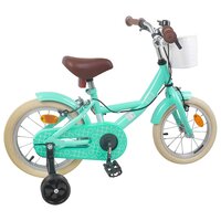 Kinderfiets 12 Inch voor 2-4 jaar oud Zeegroen 3