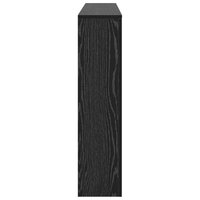 Radiatorafdekking Zwart Eiken 175 x 20 x 82 cm Bewerkt hout 5